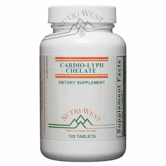 Cardio-Lyph Chelate, 120 Tablets, NWE