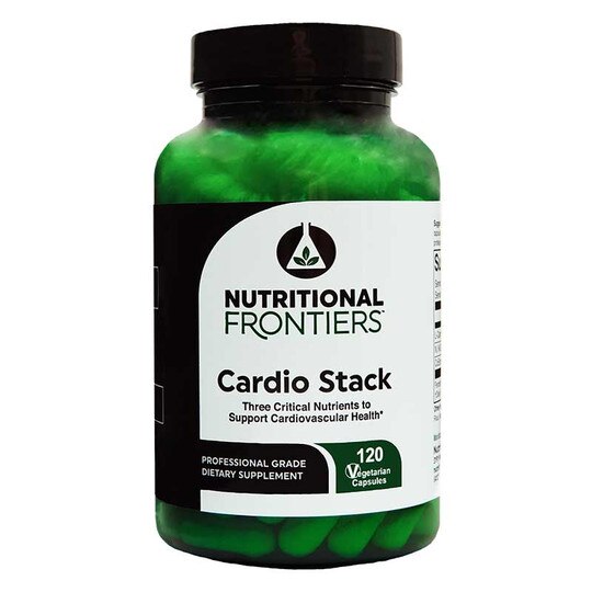 Cardio Stack, 120 Veg Capsules, NTF
