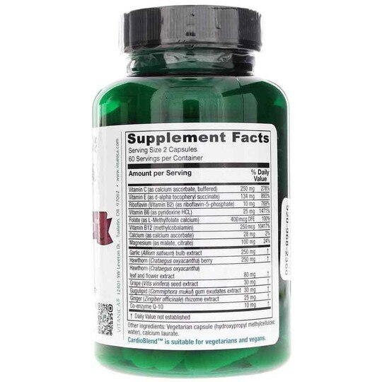 CardioBlend, 120 Veg Capsules, VTA