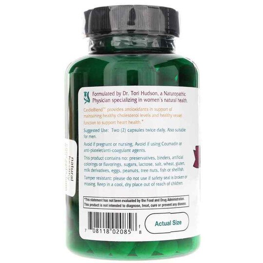 CardioBlend, 120 Veg Capsules, VTA