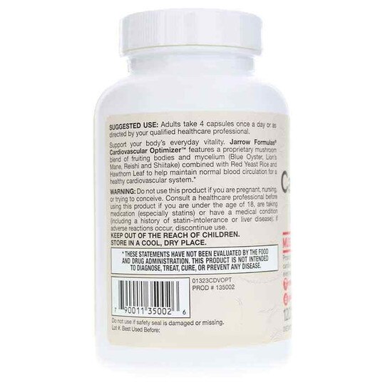 Cardiovascular Optimizer, 120 Veg Capsules, JRF