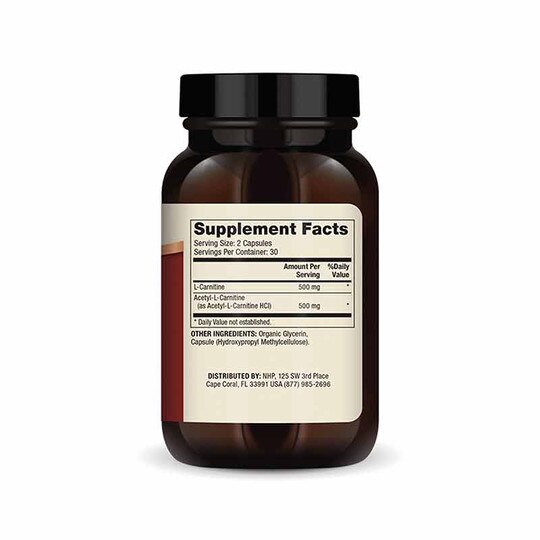 Carnitine Complex, 60 Capsules, DRM