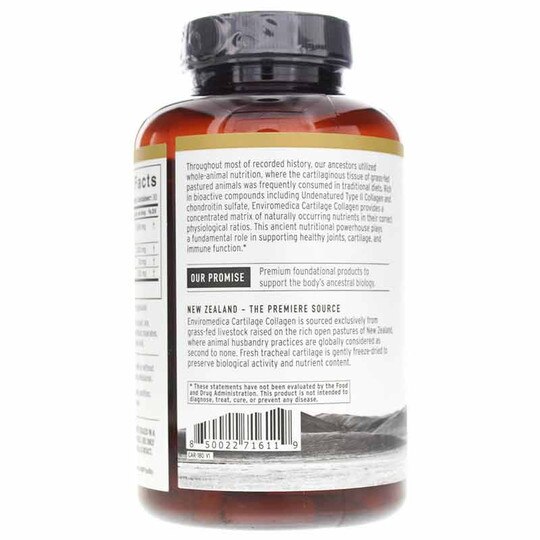 Cartilage Collagen 500 Mg, 180 Capsules, ENV