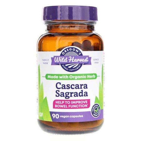 Cascara Sagrada, 90 Vegan Capsules, OWH