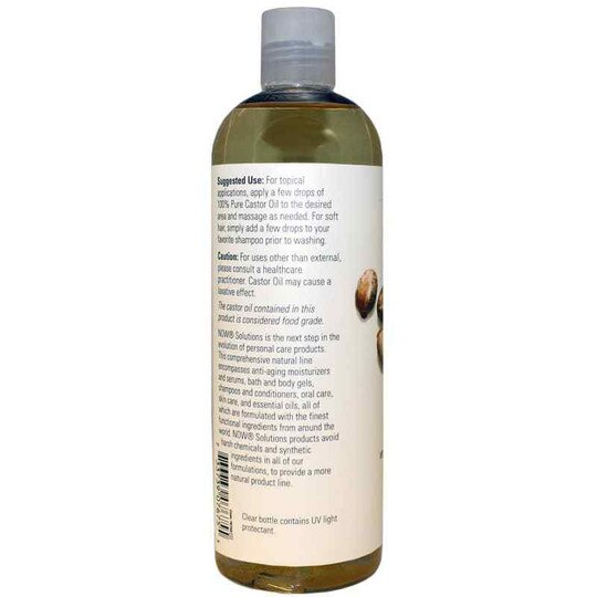 Castor Oil, 16 Oz, NOW