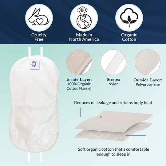 Castor Oil Pack For Pelvis & Hips, QOT