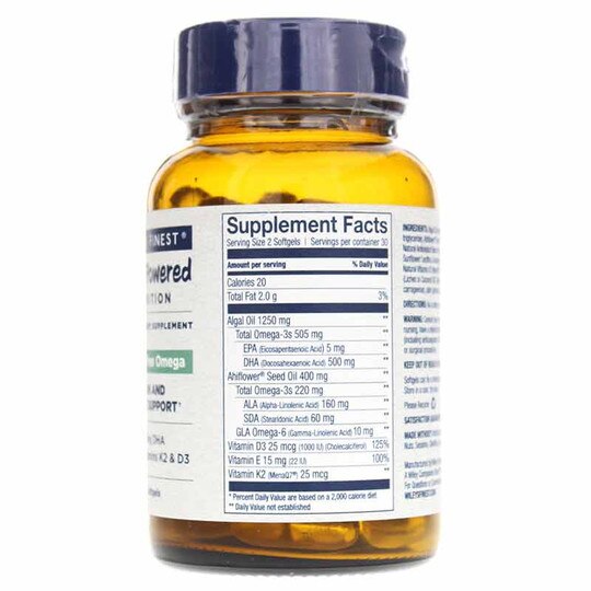 CatchFree Vegan Omega-3, 60 Softgels, WLF