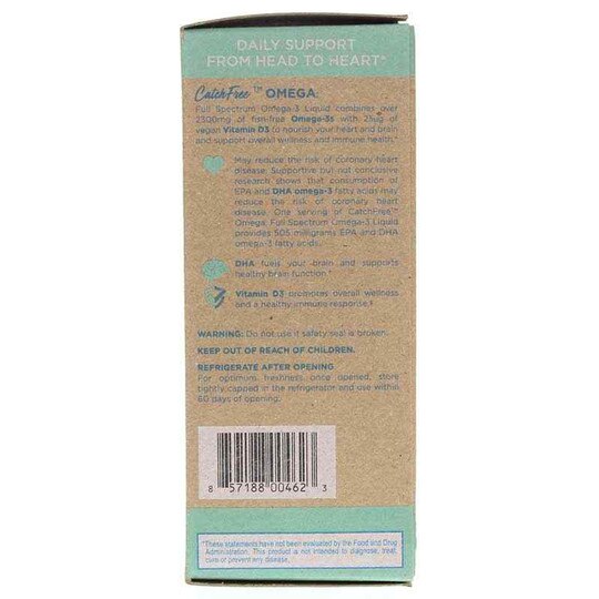 CatchFree Omega-3 Liquid Vegan, 4.23 Oz, WLF