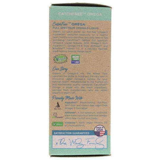 CatchFree Omega-3 Liquid Vegan, 4.23 Oz, WLF