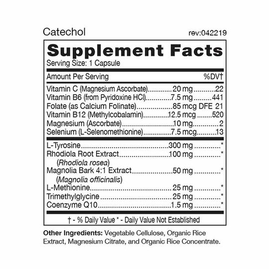 Catechol, 60 Veg Capsules, DAPN