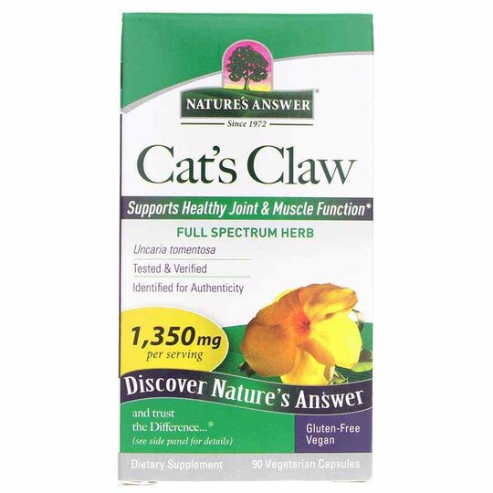 Cat's Claw, 90 Veg Capsules, NAN