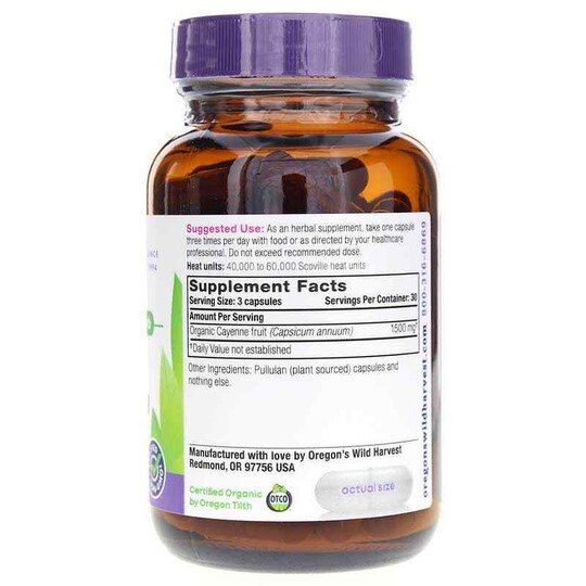 Cayenne, 90 Vegan Capsules, OWH