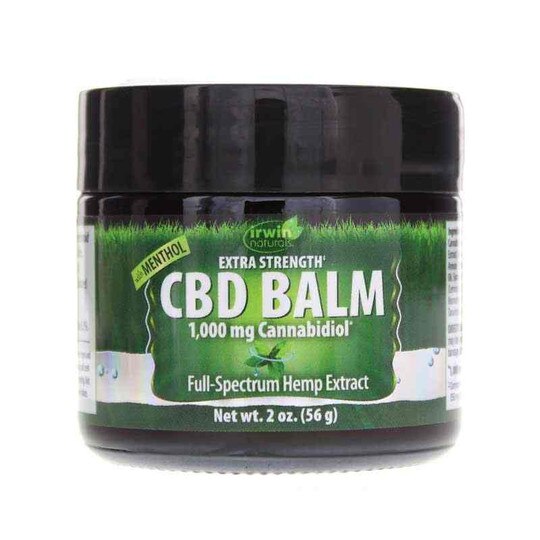 CBD Balm 1000 Mg with Menthol, 2 Oz, IRN