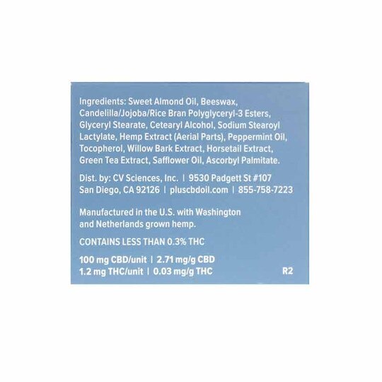 CBD Hemp Balm Extra Strength, 1.3 Oz, PCBD