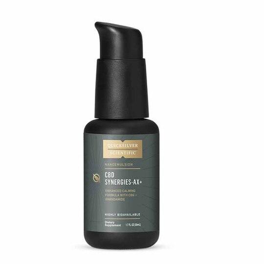 CBD Synergies-AX+ Enhanced Calming Formula Nanoemulsified, 1.7 Oz, QSS