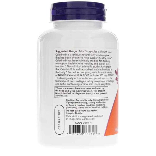 Celadrin & MSM, 120 Capsules, NOW