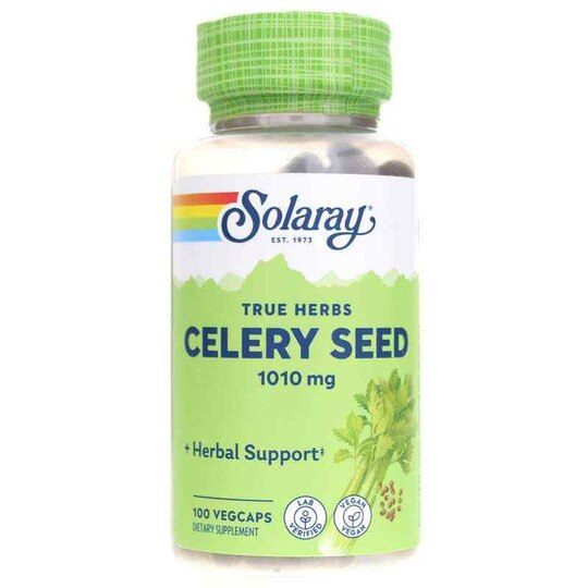 Celery Seed 505 Mg, 100 Veg Capsules, SLR
