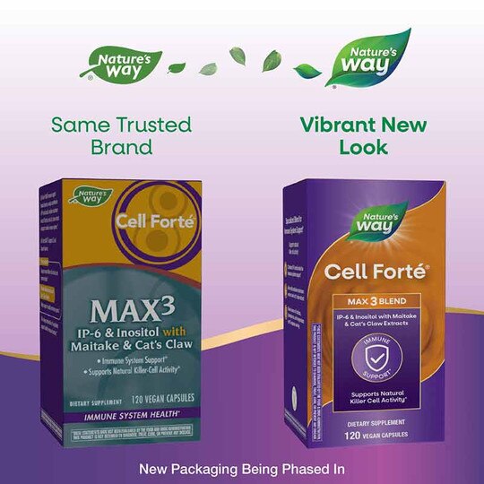 Cell Forte Max3, 120 Vegan Capsules, NWA