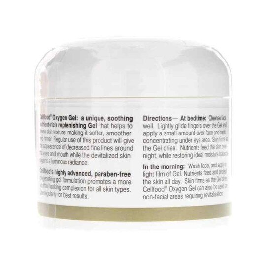 Cellfood Oxygenating Skin Care Oxygen Gel, 2 Oz, LHP