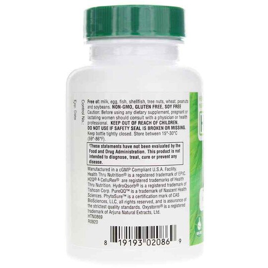 CelluRex Cellular Optimizer, 60 Veg Capsules, HTN
