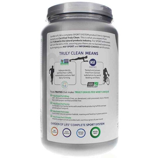 Certified Grass Fed Whey Protein, GOLS