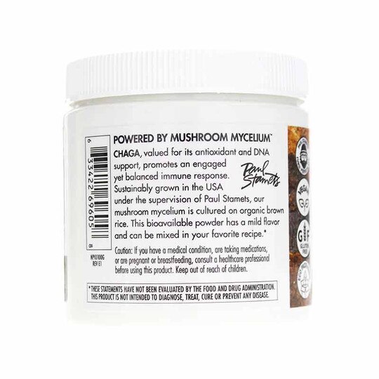 Chaga Mushroom Mycelium Powder, 3.5 Oz, HDF