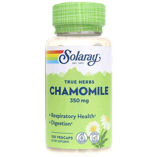 Chamomile 350 Mg, 100 Veg Capsules, SLR