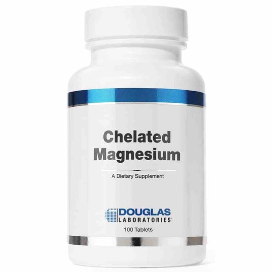 Chelated Magnesium 100 Mg, 100 Tablets, DGL