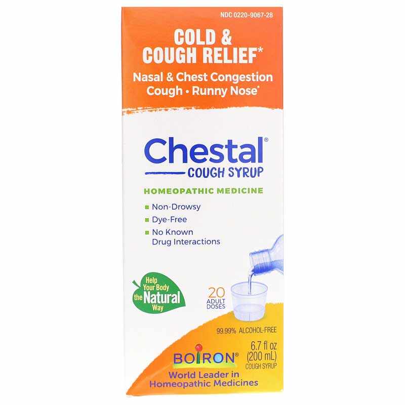 Chestal Cold & Congestion Syrup, Boiron