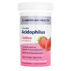 Chewable Acidophilus 1 Billion CFU Strawberry