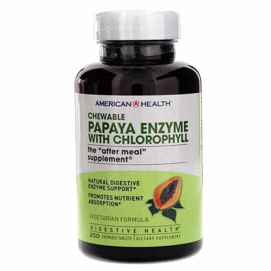 Chewable Papaya Enzyme with Chlorophyll, AH