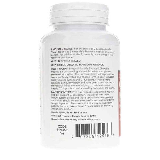 Chewable Probiotic for Children & Adults, 90 Chewables, PFLB