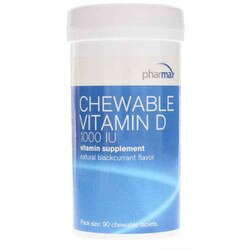 Chewable Vitamin D 1000 IU Blackcurrant Flavor 1