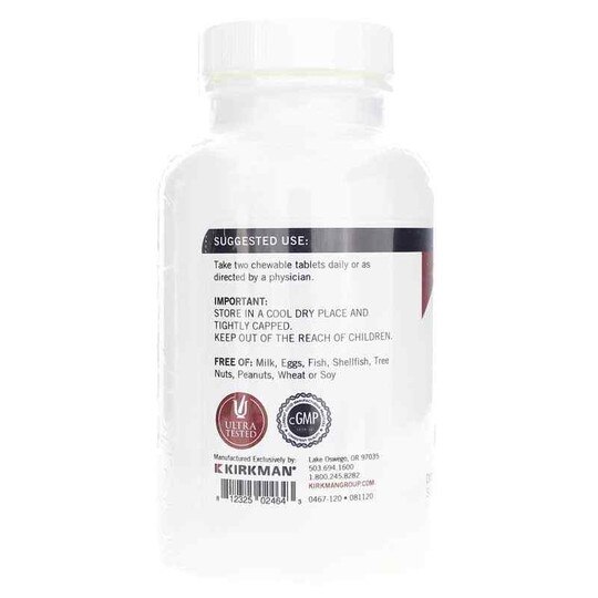Children's Chewable Multi-Vitamin/Mineral with 5-MTHF,, KRK