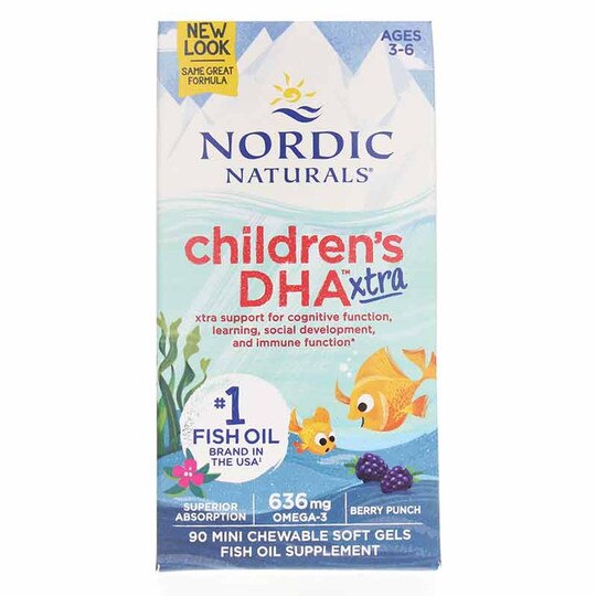 Children's DHA Xtra Softgels, 90 Softgels, NRN