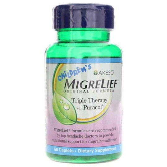 Childrens Migrelief, 60 Caplets, AKS