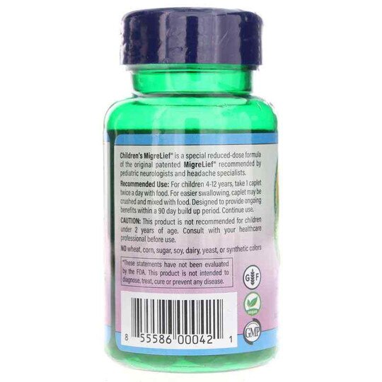 Childrens Migrelief, 60 Caplets, AKS