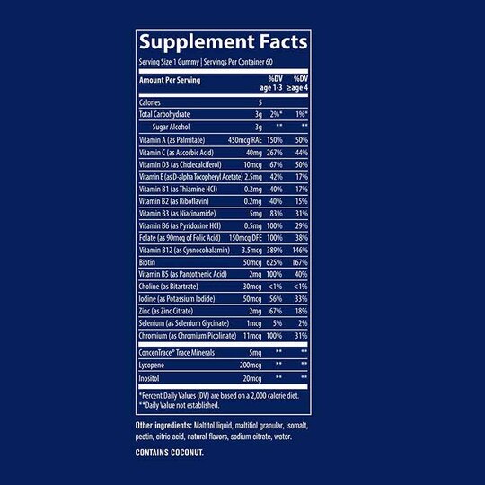Children's Multi Gummies, 60 Gummies, TMR