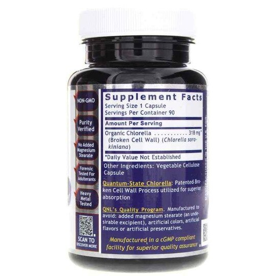 Chlorella, 90 Veg Capsules, QNL