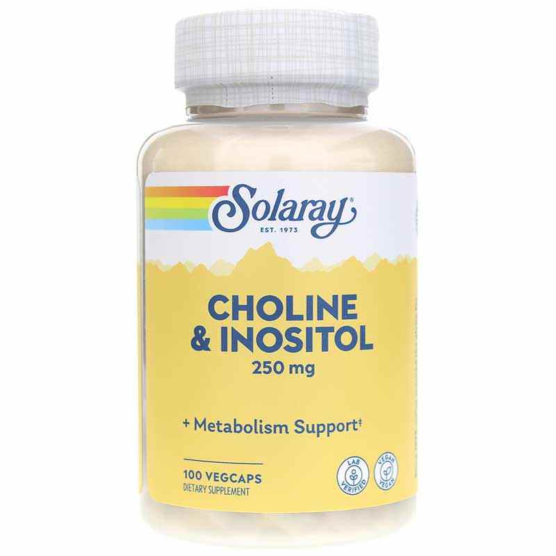 Choline & Inositol 250 Mg, Solaray