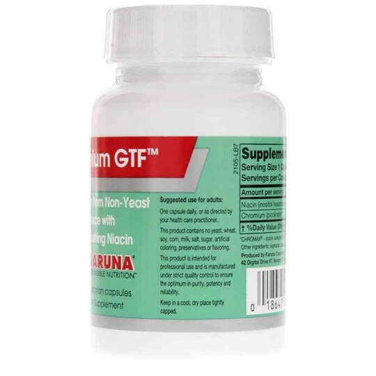 Chromium GTF, 120 Veg Capsules, KRU