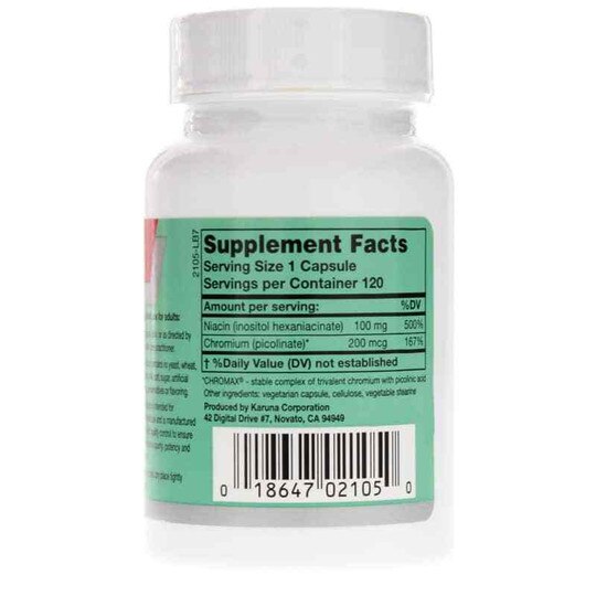 Chromium GTF, 120 Veg Capsules, KRU