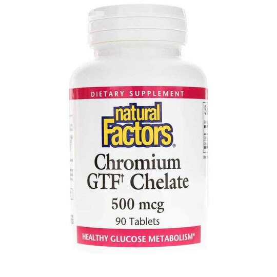 Chromium GTF Chelate 500 mcg, 90 Tablets, NF