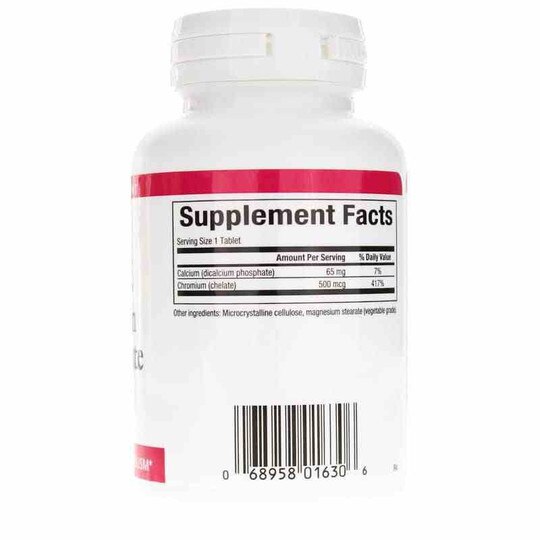Chromium GTF Chelate 500 mcg, 90 Tablets, NF
