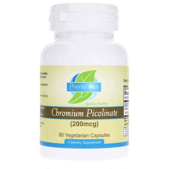 Chromium Picolinate 200 Mcg, 60 Veg Capsules, PRTO