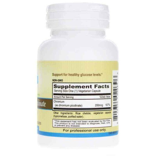 Chromium Picolinate 200 Mcg, 60 Veg Capsules, PRTO