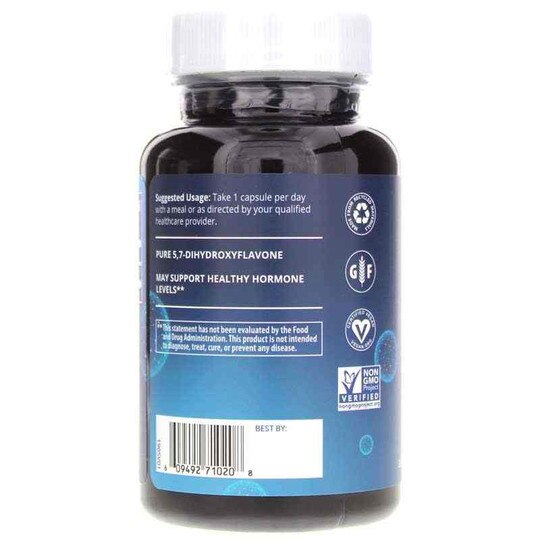 Chrysin 500, 30 Vegan Capsules, MRM