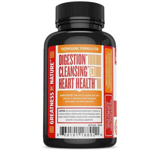 Cider Detox Capsules, 60 Veg Capsules, ZHO