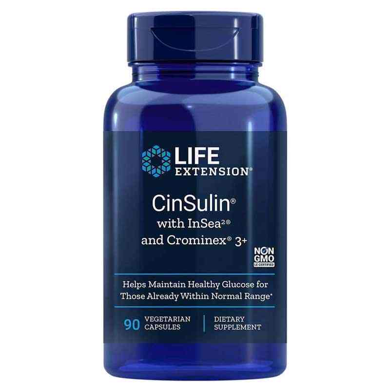 CinSulin with InSea & Crominex 3+, Life Extension