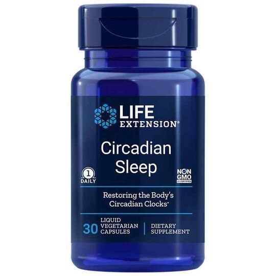 Circadian Sleep, 30 Veg Capsules, LFE